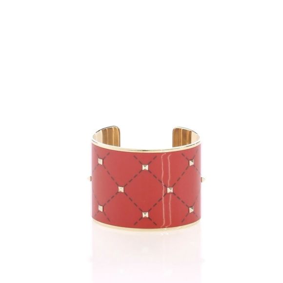 🆕️ VALENTINO Garavani Rockstud cuff stud bracelet Gift - Picture 3 of 16